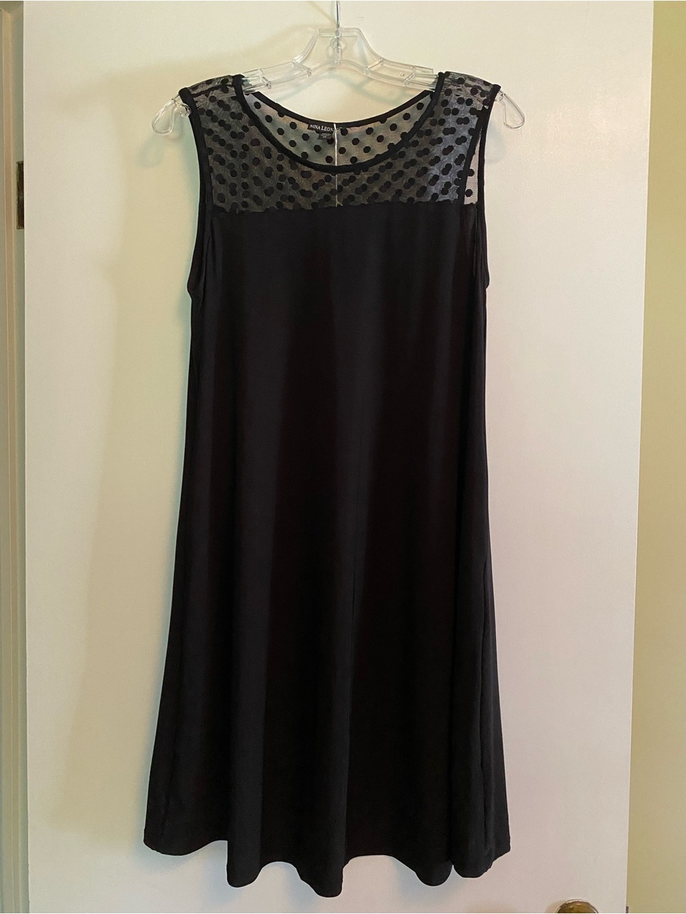 Nina Leonard Black Midi Dress with Jacket - Picture 2 of 3